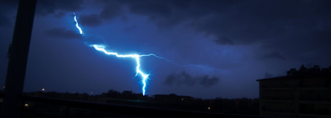 thunderstorm, lightning