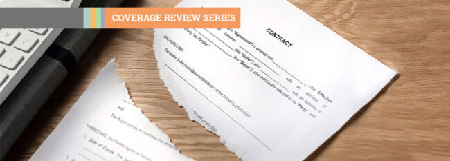 Coverage Review Series - Contract ripped up