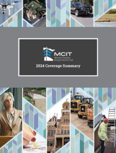 Cover of MCIT Coverage Summary booklet for 2024 coverage year