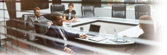 Open Meeting Law: Can Board Meetings Be Closed to Discuss Cyber-security Matters? Board members gather for closed meeting