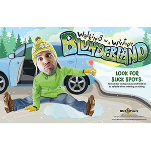 Walking in a Winter Blunderland, Look for Slick Spots poster thumbnail