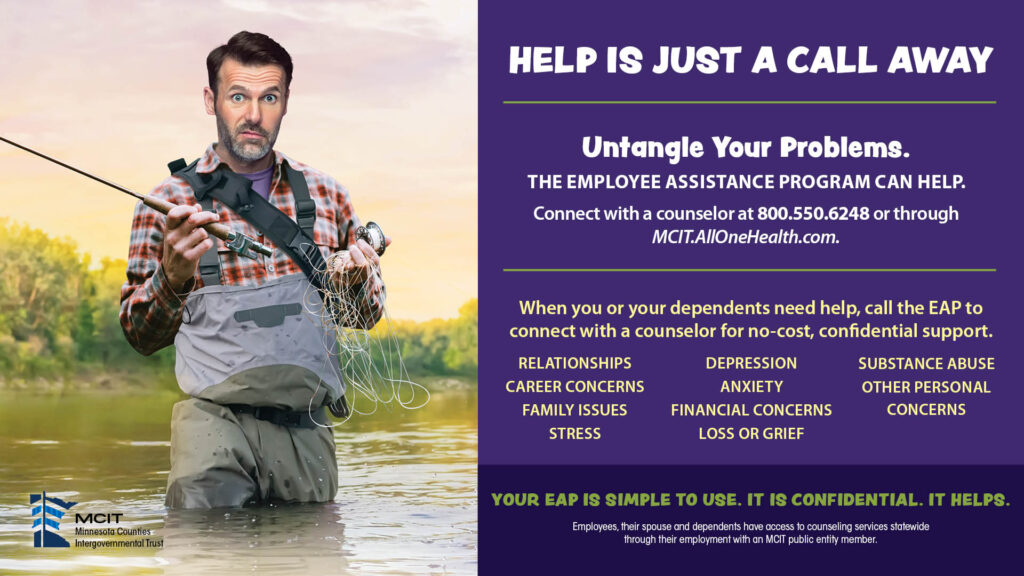 Help is just a call away; employee assistance program can help