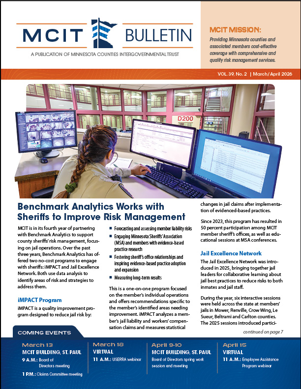 Cover of March-April 2026 MCIT Bulletin newsletter