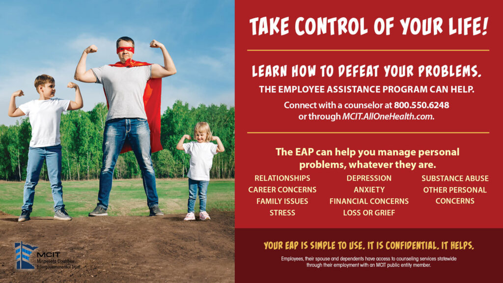 Take Control of Your Life: Employee Assistance Program can help