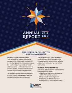 Cover page of 2025 MCIT Annual Report