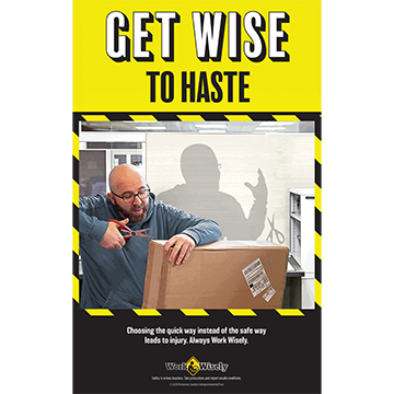 Get Wise to Haste poster square thumbnail