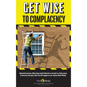 Get Wise to Complacency poster square thumbnail