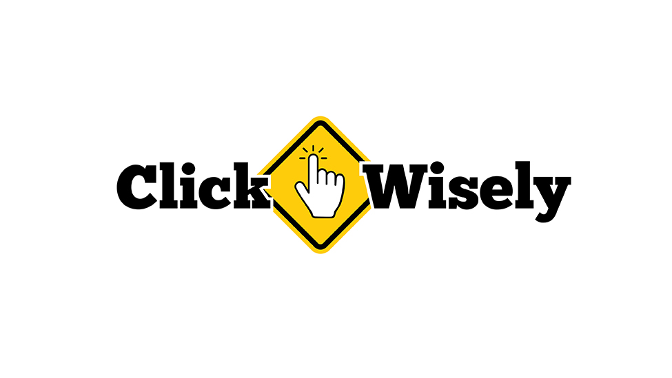 Click Wisely logo against a white background