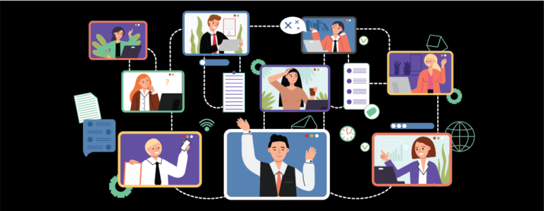 Illustrated graphic showing connection among various cybersecurity fundamentals that build cyber-resilience